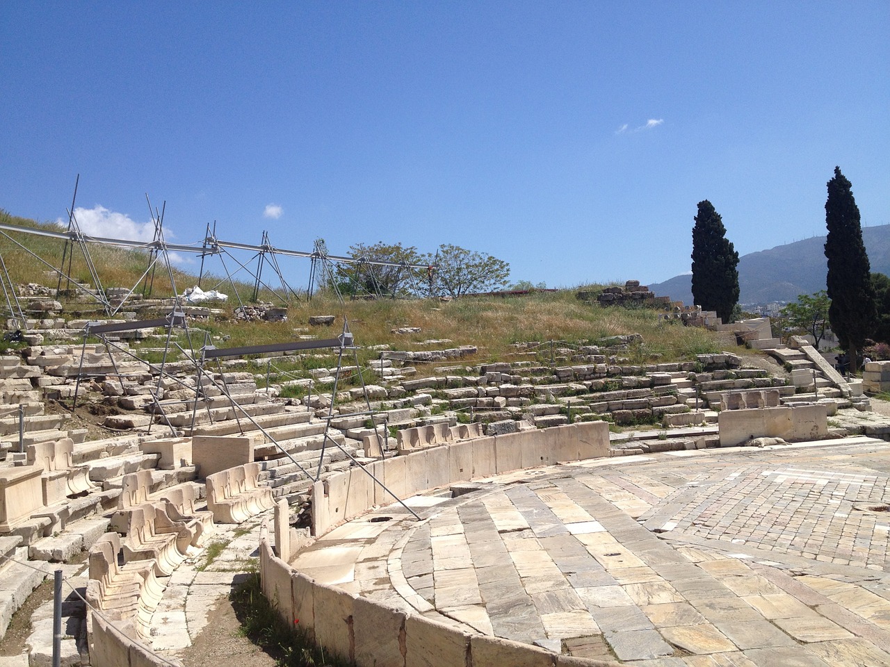 Graikija, Amfiteatras, Senovės, Teatras, Nemokamos Nuotraukos,  Nemokama Licenzija