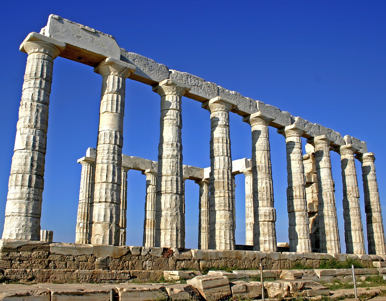 Graikija, Poseidonas, Šventykla, Senovės, Nemokamos Nuotraukos,  Nemokama Licenzija