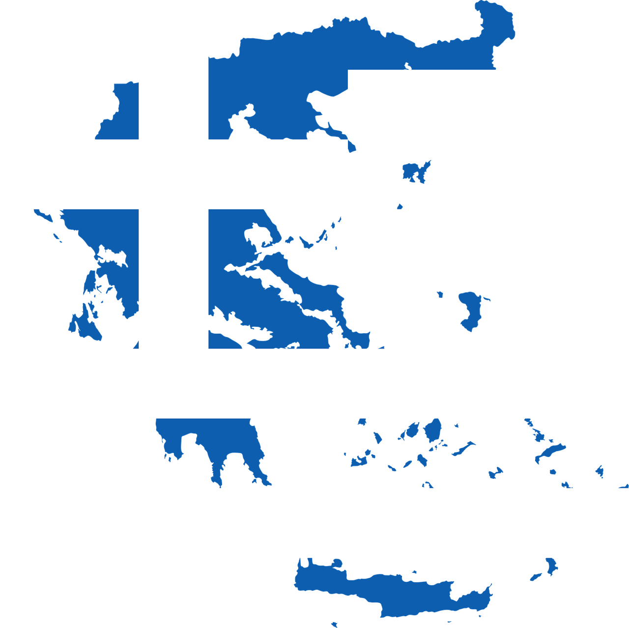 Graikija, Šalis, Europa, Vėliava, Sienos, Žemėlapis, Tauta, Geografija, Kartografija, Svg