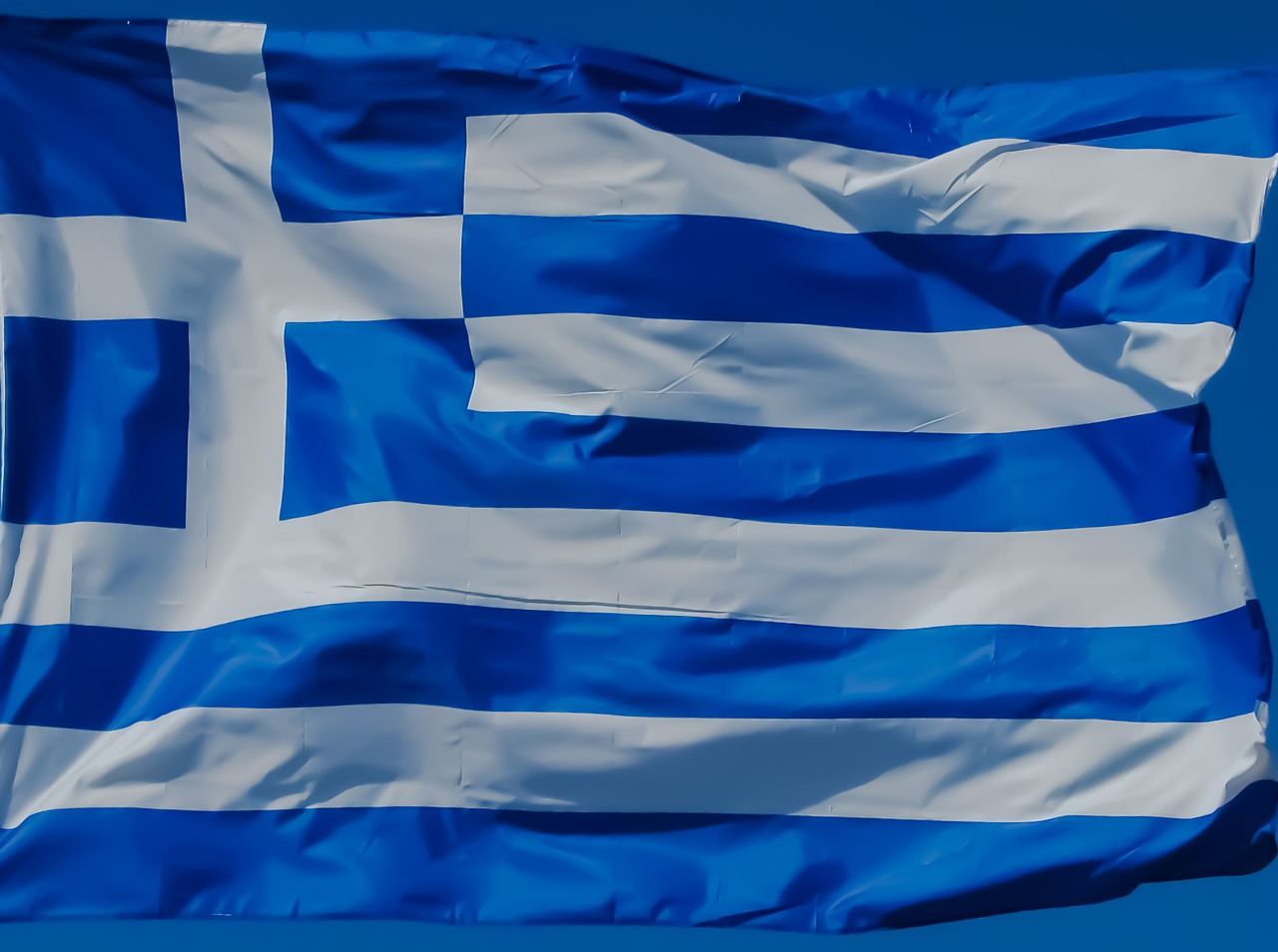 Graikija, Šalis, Tauta, Graikų Kalba, Vėliava, Plaukiojantys, Europa, Vėjas, Nemokamos Nuotraukos,  Nemokama Licenzija