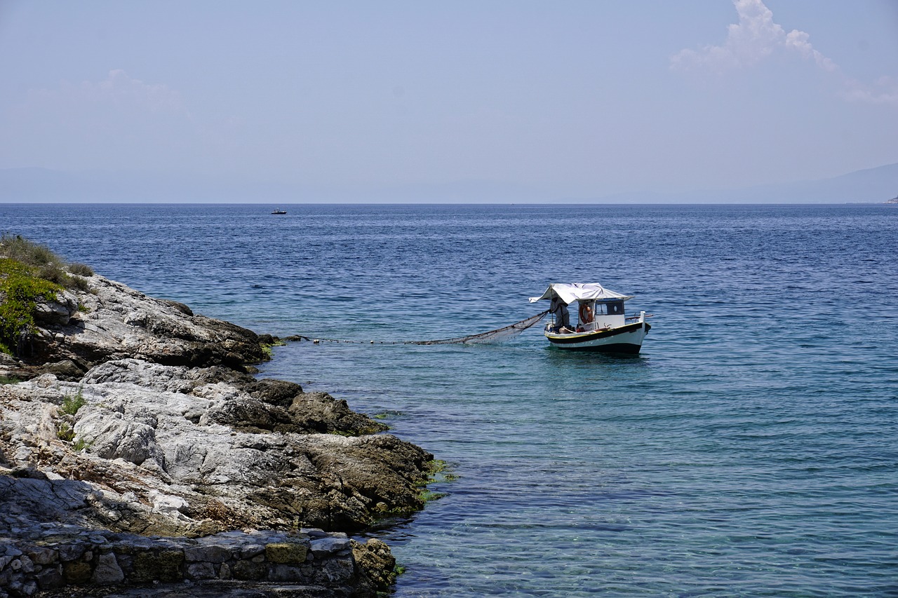 Graikija, Vasara, Žvejybos Laivas, Kranto, Jūra, Žuvis, Nemokamos Nuotraukos,  Nemokama Licenzija