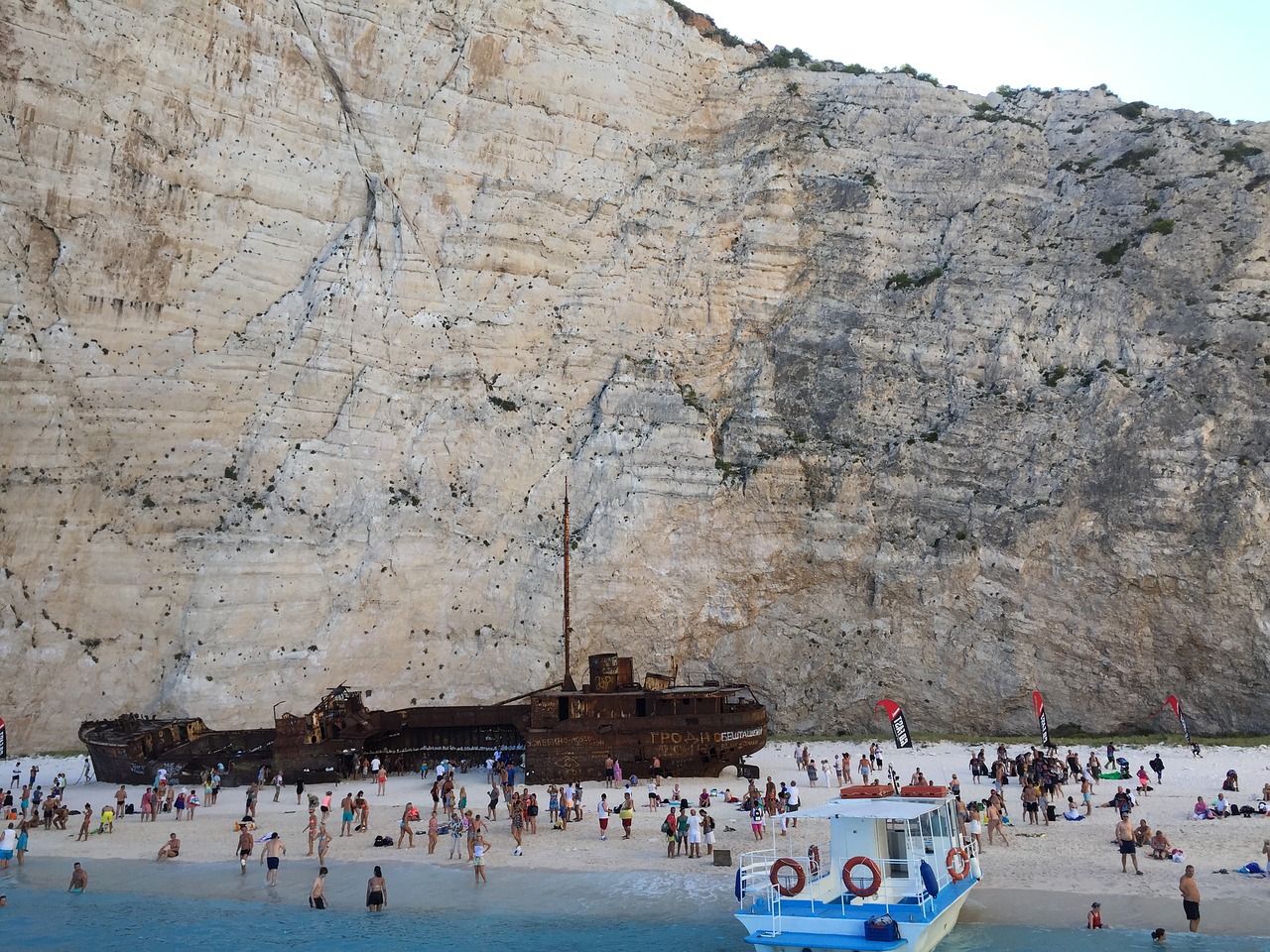 Graikija, Zakynthos, Navagio, Laivo Avarija, Nemokamos Nuotraukos,  Nemokama Licenzija