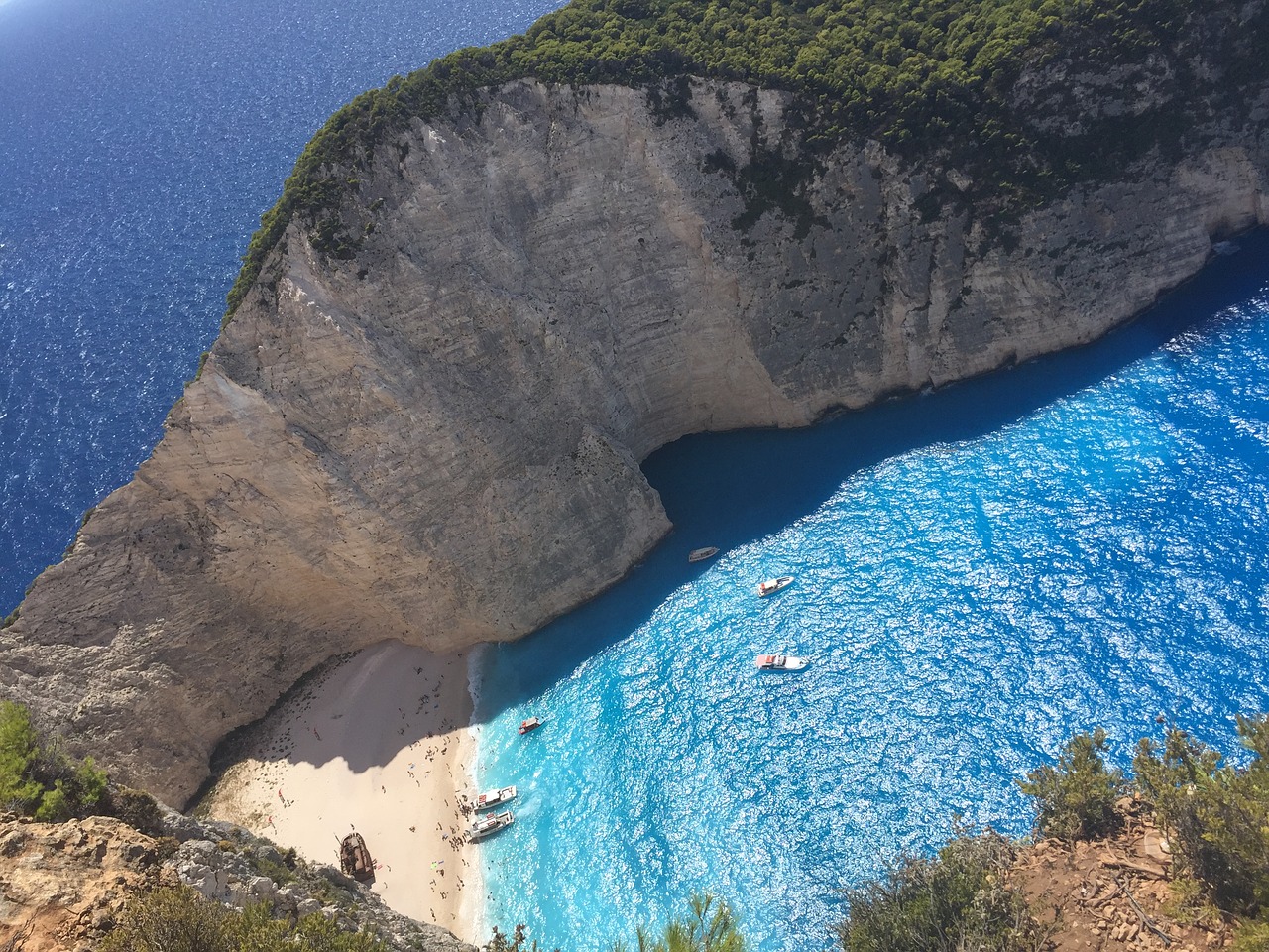 Graikija, Zakynthos, Navagio, Laivo Avarija, Nemokamos Nuotraukos,  Nemokama Licenzija