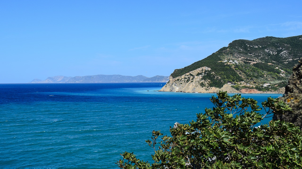 Graikija, Skopelos, Sala, Graikų Kalba, Sporadai, Viduržemio Jūros, Aegean, Kraštovaizdis, Jūra, Vasara