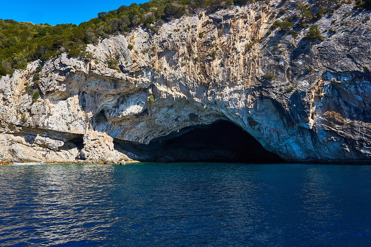 Graikija, Viduržemio Jūros, Sala, Uolos, Akmuo, Kranto, Vanduo, Gamta, Jūra, Ežeras