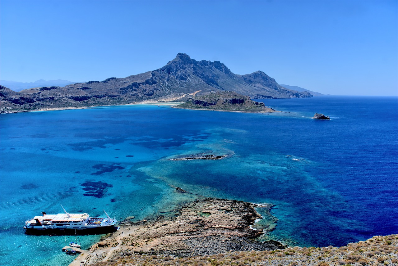 Graikija, Crete, Balos, Papludimys, Saulė, Atostogos, Vasara, Šventė, Krantas, Vanduo