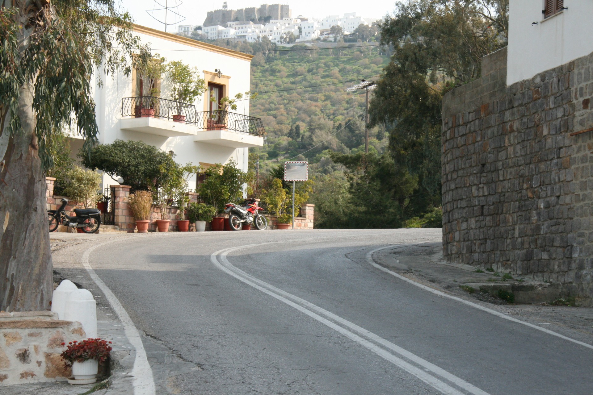 Graikų Kalba,  Sala,  Patmos,  Vienuolynas,  Graikų Salos Patmos Vienuolynas, Nemokamos Nuotraukos,  Nemokama Licenzija