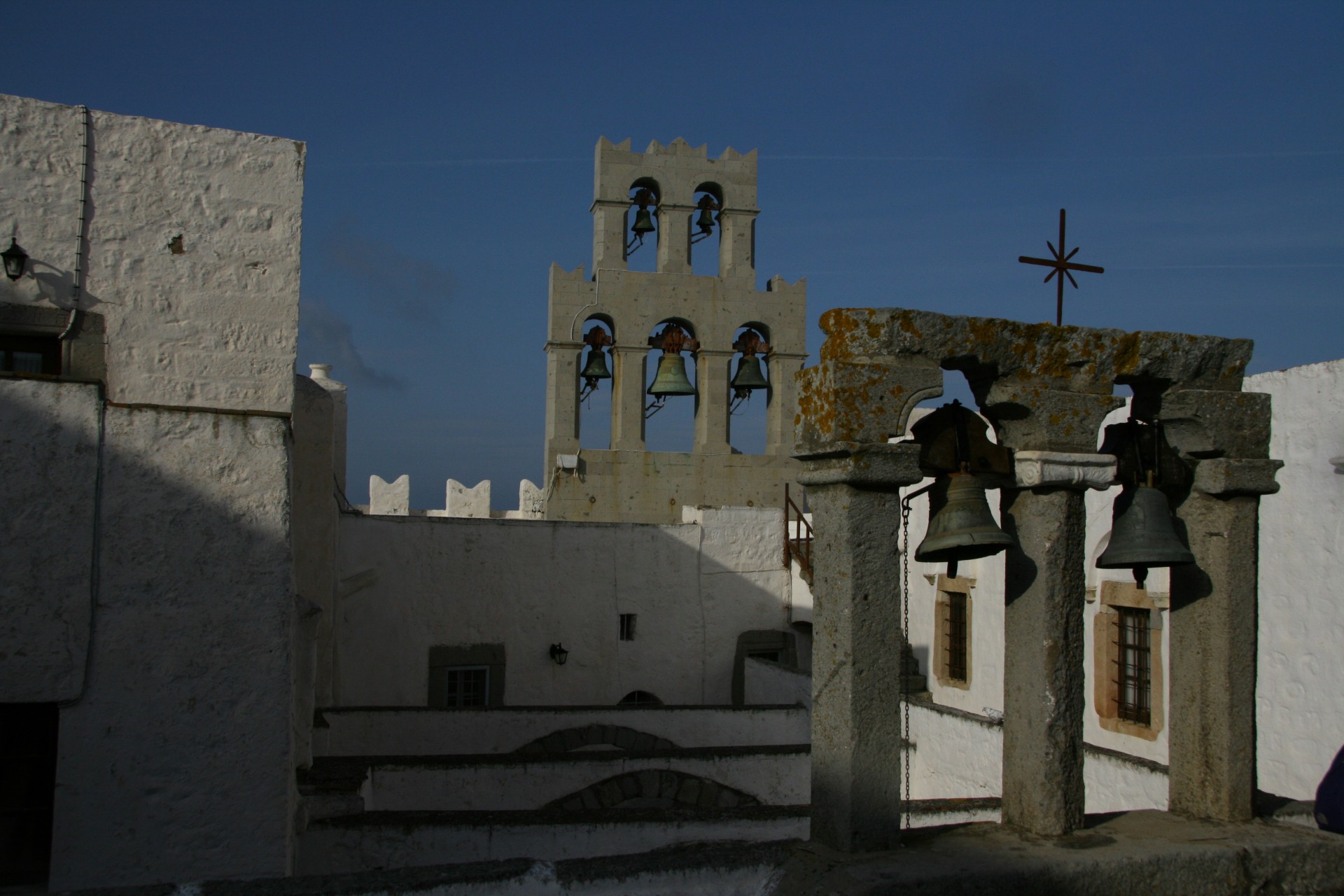 Graikų Kalba,  Sala,  Patmos,  Vienuolynas,  Varpai,  Graikijos Salos Patmos Vienuolyno Varpai, Nemokamos Nuotraukos,  Nemokama Licenzija