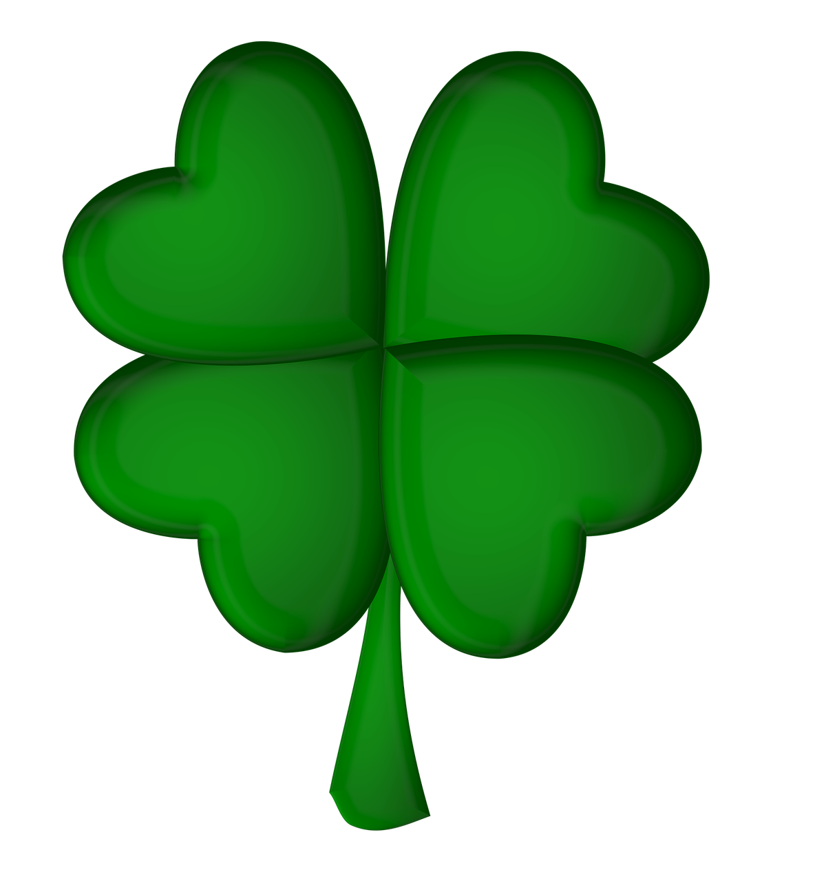 Žalias, Augalas, Šaukštas, Airija, Sėkmė, Šventė, Apdaila, Šventė, St, Airiškas