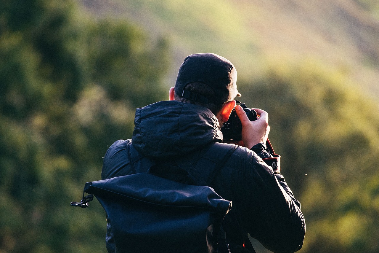 Žalias, Medžiai, Augalas, Gamta, Miškas, Blur, Bokeh, Žmonės, Vyras, Kelionė