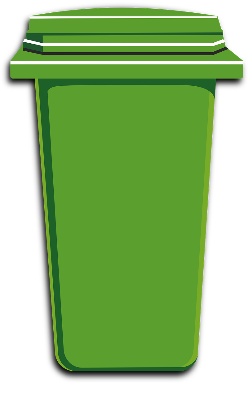 Žalias, Šiukšlių Dėžė, Bin, Gali, Plastmasinis, Konteineris, Šiukšlių, Perdirbimas, Aplinka, Atliekos