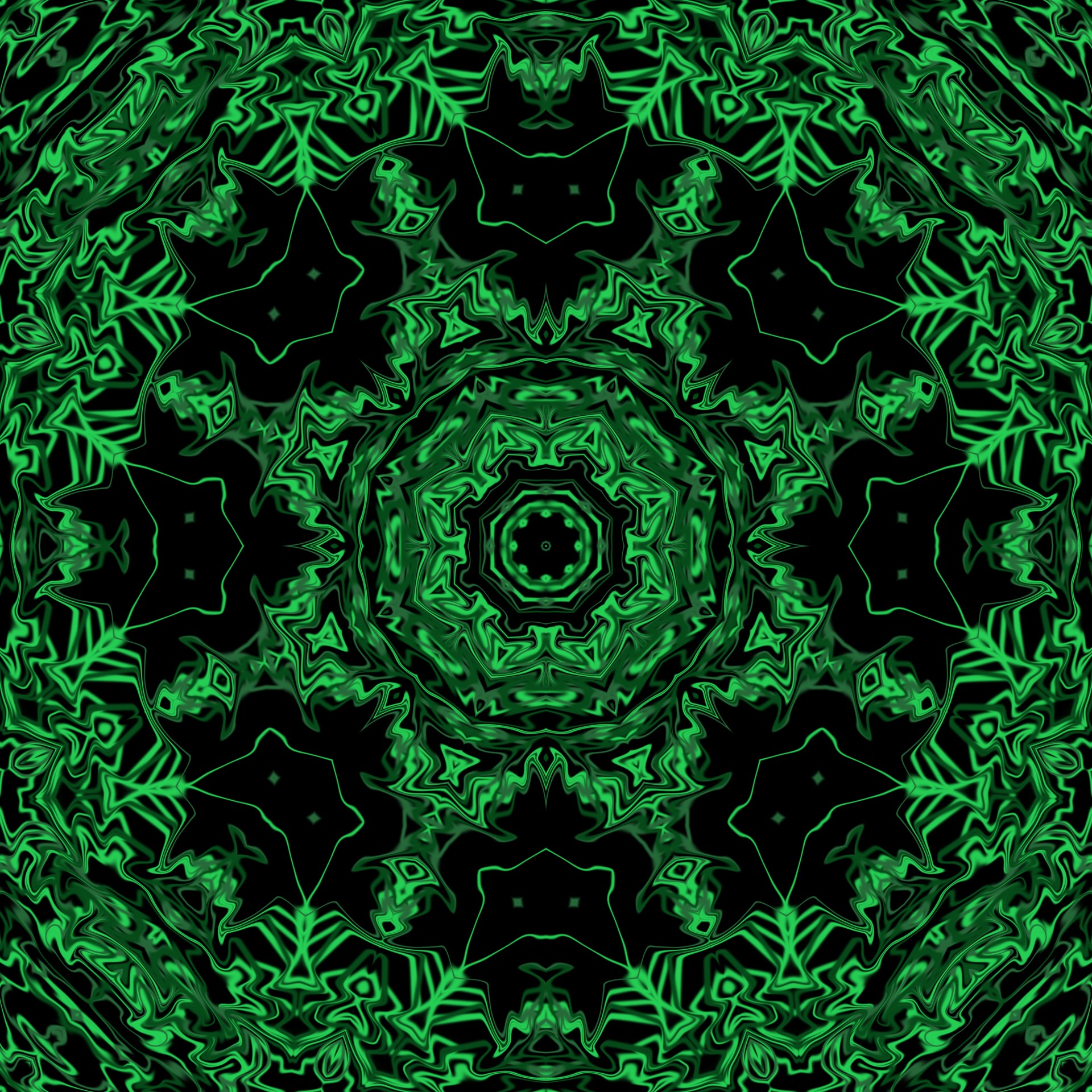 Kaleidoskopas,  Abstraktus,  Žalias,  Juoda,  Neonas,  Šviesus,  Žalia Ir Juoda Kaleidoskopas 3, Nemokamos Nuotraukos,  Nemokama Licenzija