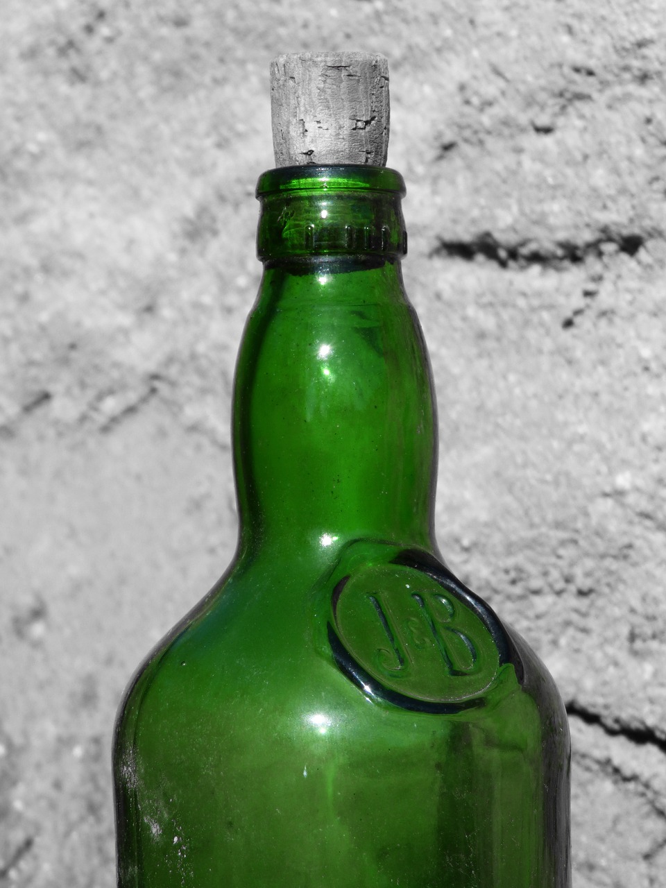 Žalias Butelis, Dangtelis, Senas Butelis, Žalias Stiklas, Kamštiena, Butelis, Nemokamos Nuotraukos,  Nemokama Licenzija