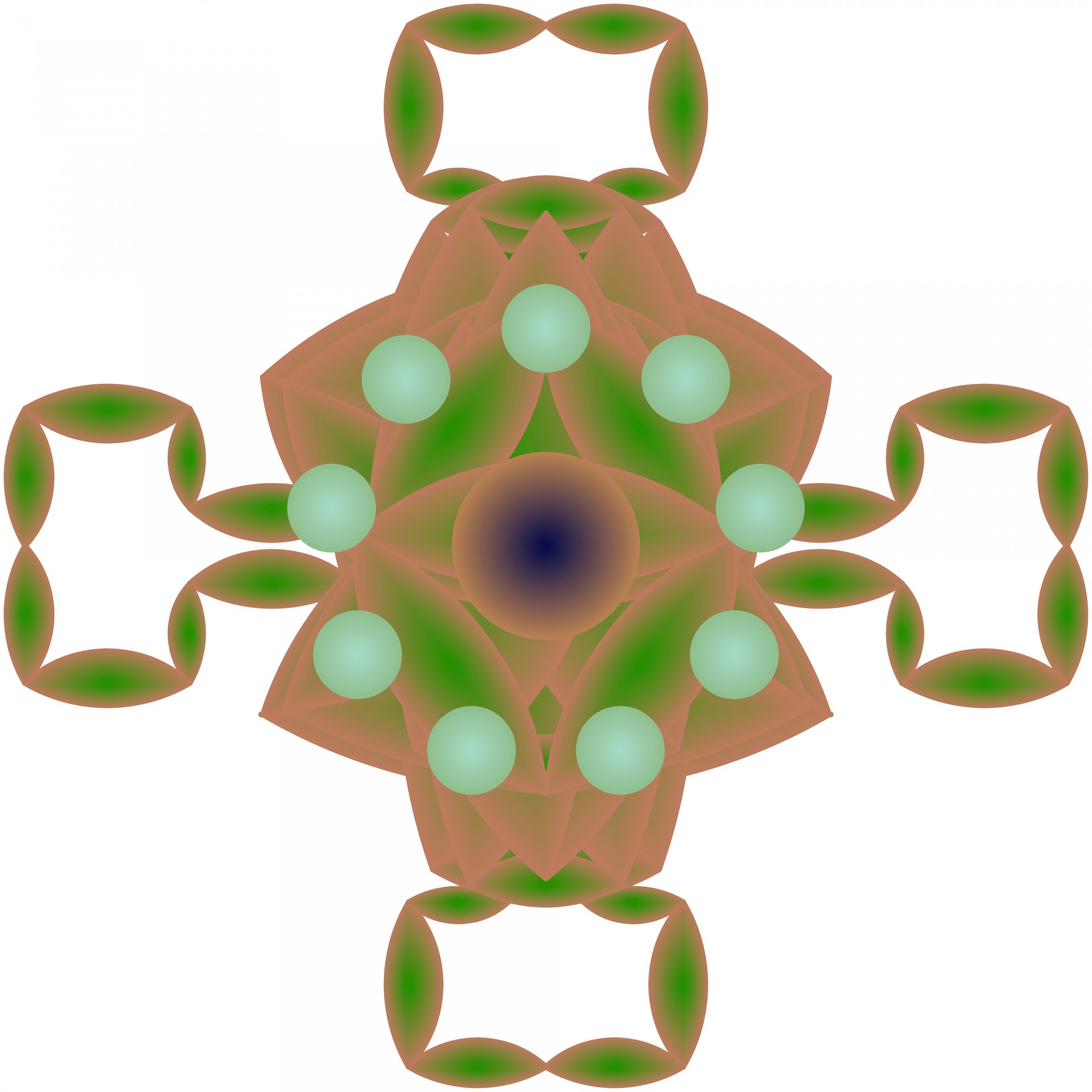 Žalias,  Mandala,  Balta,  Fonas,  Simetriškas,  Piešimas,  Veidrodis,  Kaleidoskopas,  Žalia Mandala, Nemokamos Nuotraukos