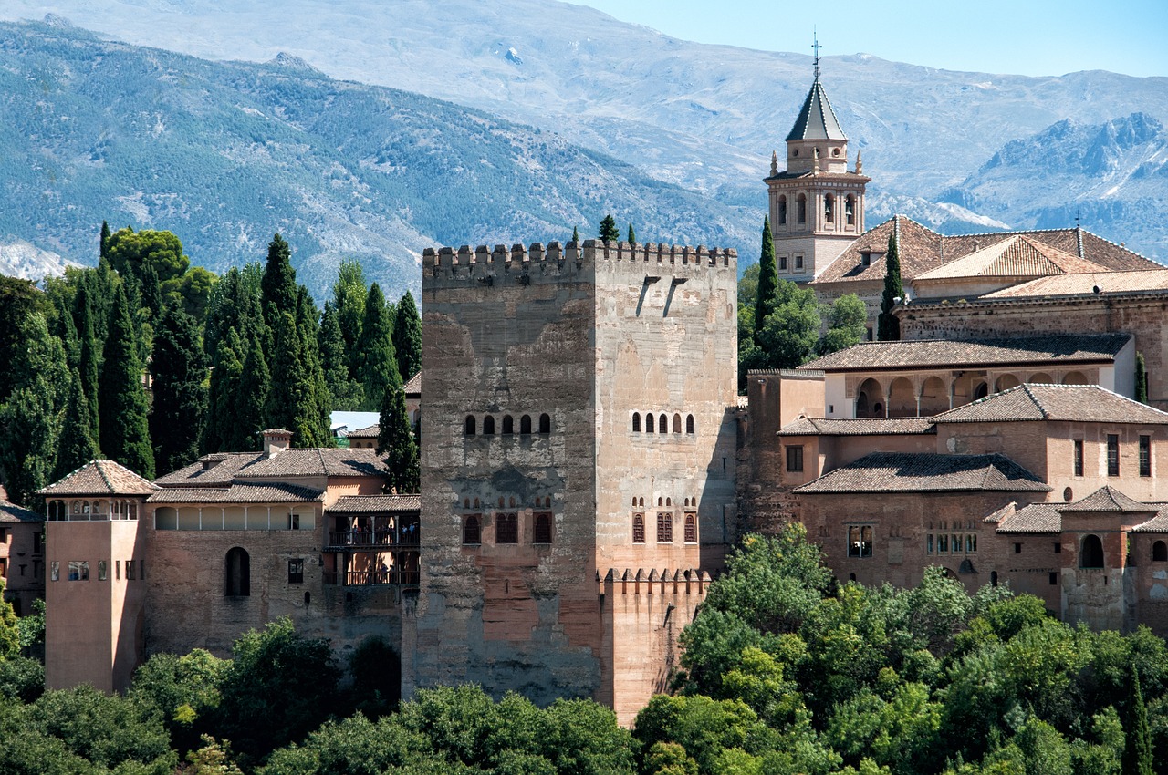 Granata, Alhambra, Andalūzija, Ispanija, Rūmai, Architektūra, Akmenys, Nemokamos Nuotraukos,  Nemokama Licenzija