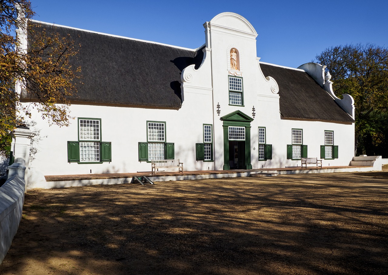 Groot Constantia,  Istorinis Wine Estate,  Architektūra,  Cape Olandų,  Namas,  Statyba,  Dvišlaičiu,  Metai,  Bažnyčia,  Namai