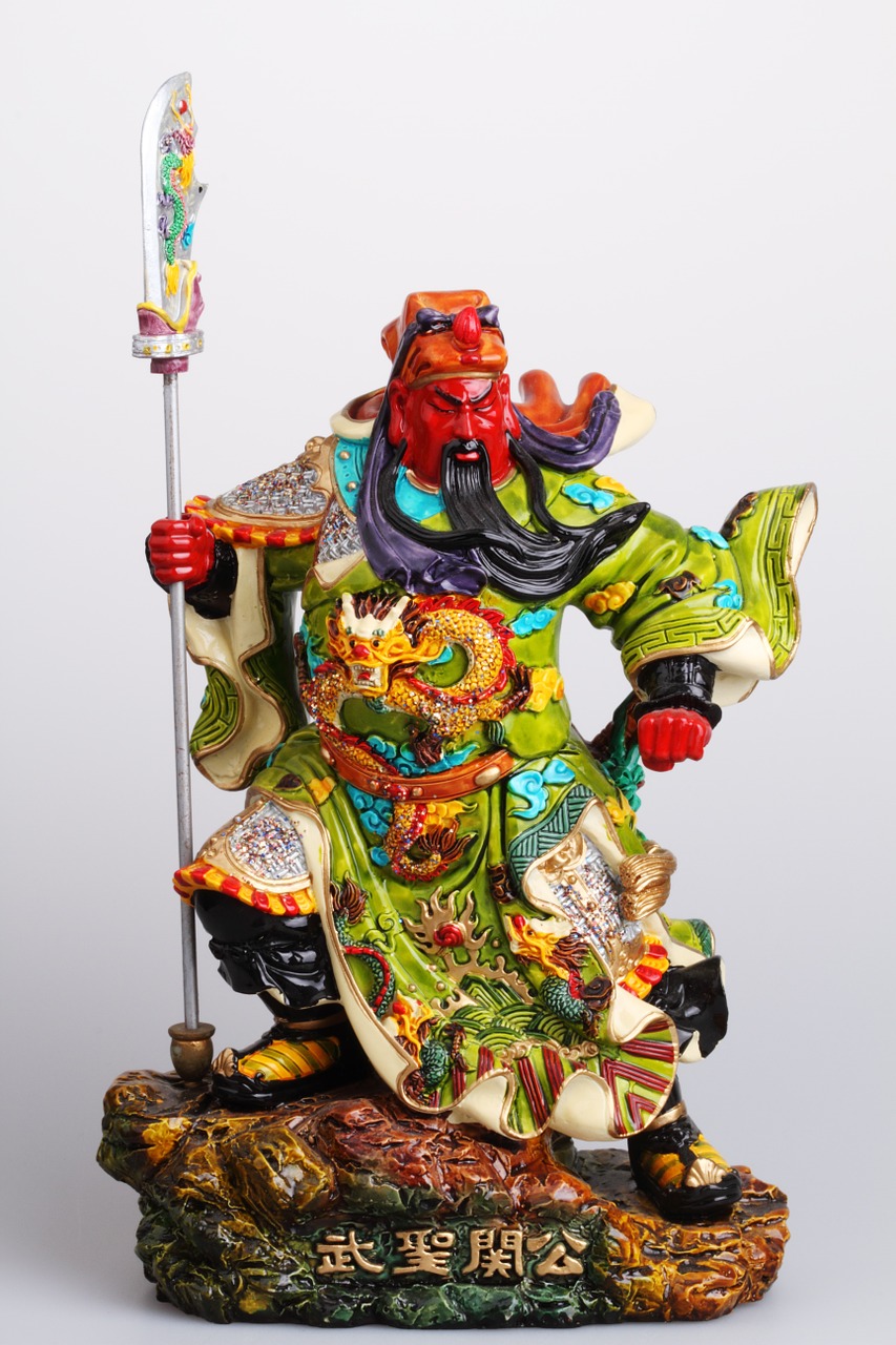Guan Yu, Guan Gong, Keramika, Nemokamos Nuotraukos,  Nemokama Licenzija