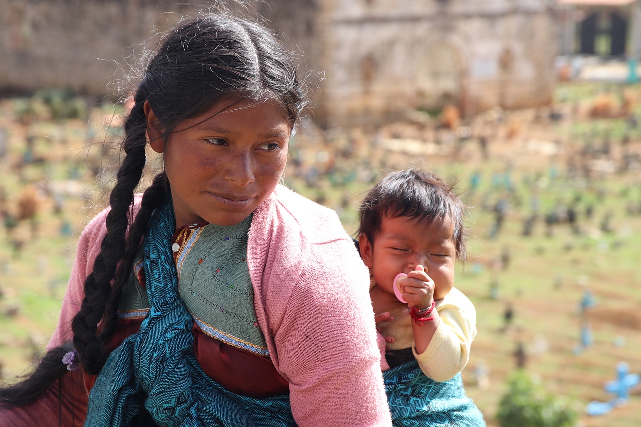 Guatemala,  Motina Ir Vaikas,  Saugumo Jausmas,  Kūdikių,  Moteris,  Vaikas,  Motina,  Kartu, Nemokamos Nuotraukos,  Nemokama Licenzija