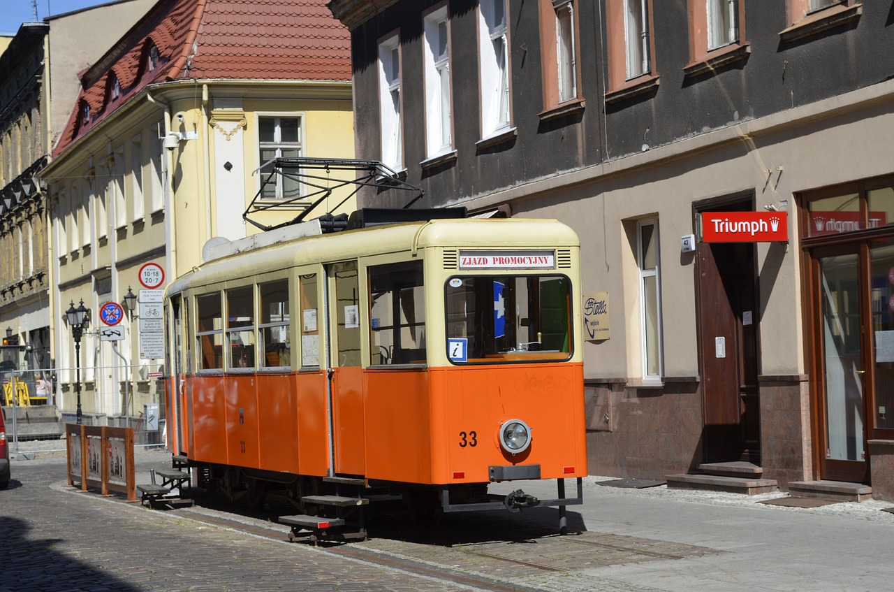 Gubenas, Lenkija, Tramvajus, Nemokamos Nuotraukos,  Nemokama Licenzija