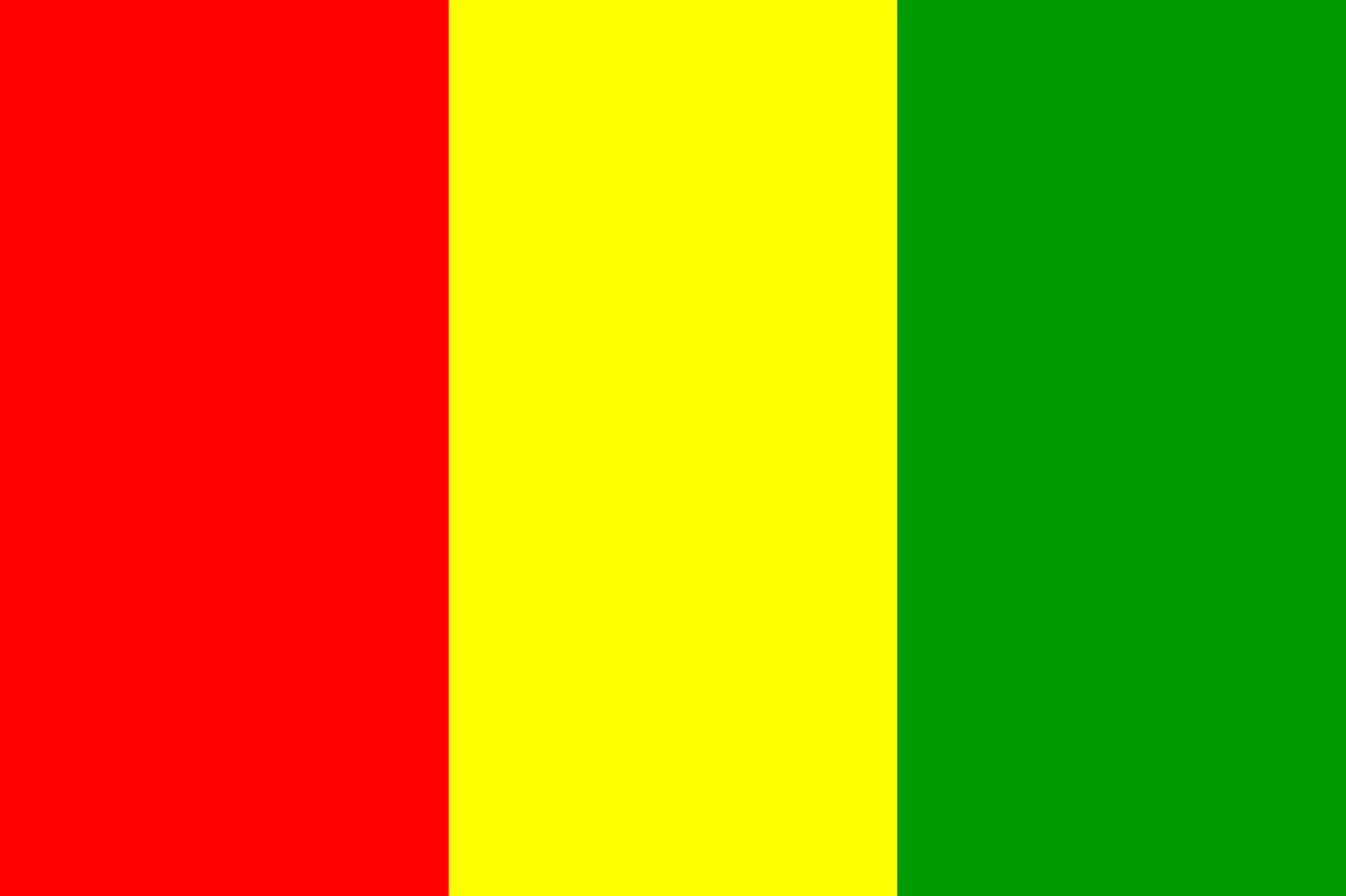 Gvinėja, Vėliava, Respublika, Simbolis, Šalis, Tauta, Nacionalinis, Ženklas, Afrika, Nemokama Vektorinė Grafika