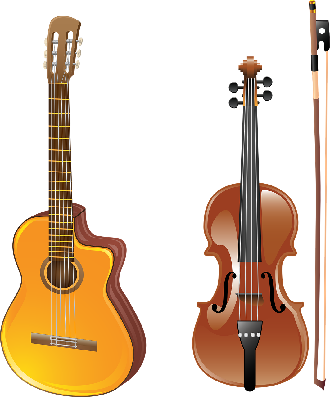 Gitara, Smuikas, Lankas, Muzikinis Instrumentas, Akustine Sistema, Styginiai Instrumentai, Muzika, Įrankis, Džiazas, Orkestras