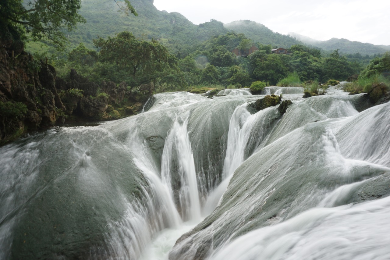 Guizhou, Huangguoshu, Kritimo, Nemokamos Nuotraukos,  Nemokama Licenzija