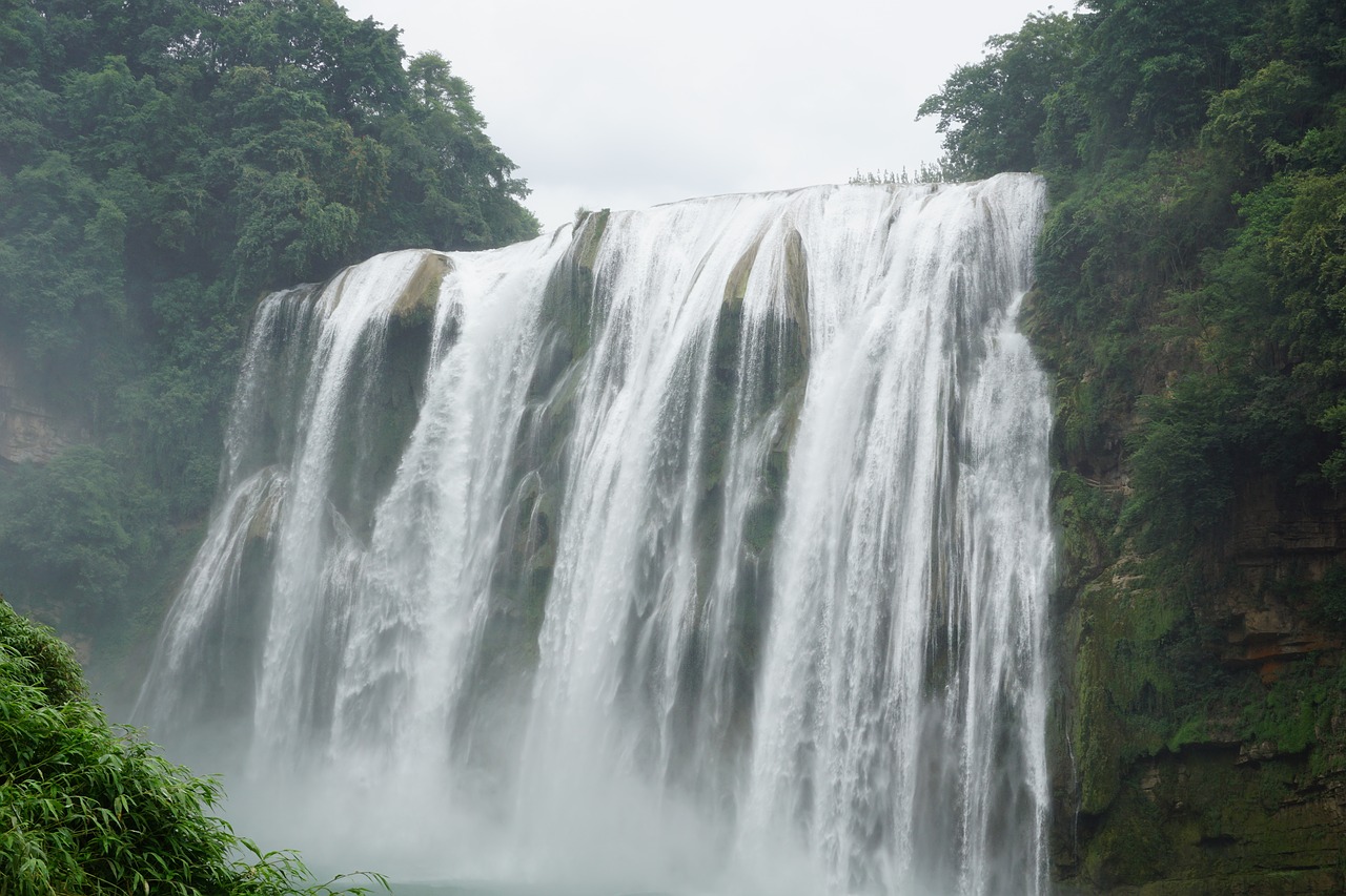 Guizhou, Huangguoshu, Kritimo, Nemokamos Nuotraukos,  Nemokama Licenzija