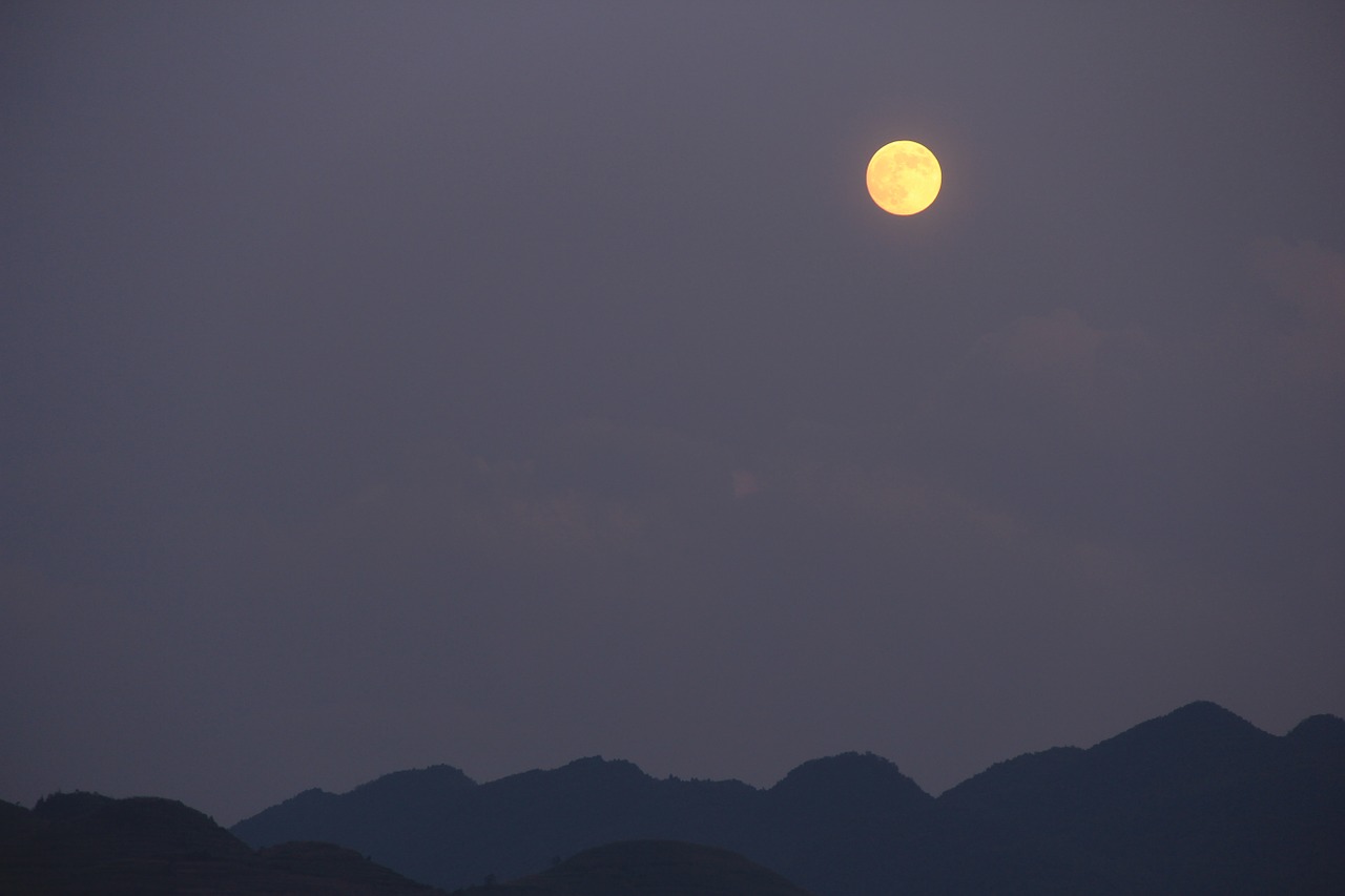 Guizhou, Mėnulis, Vidurio Rudens Šventė, Nemokamos Nuotraukos,  Nemokama Licenzija