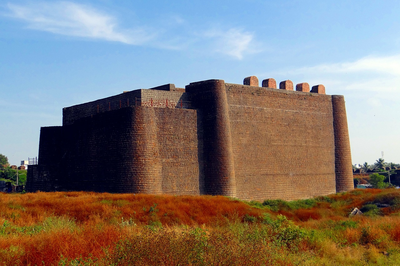 Gulbarga Fortas, Bahmani Dinastija, Indų-Persų, Architektūra, Karnataka, Indija, Citadelė, Nemokamos Nuotraukos,  Nemokama Licenzija