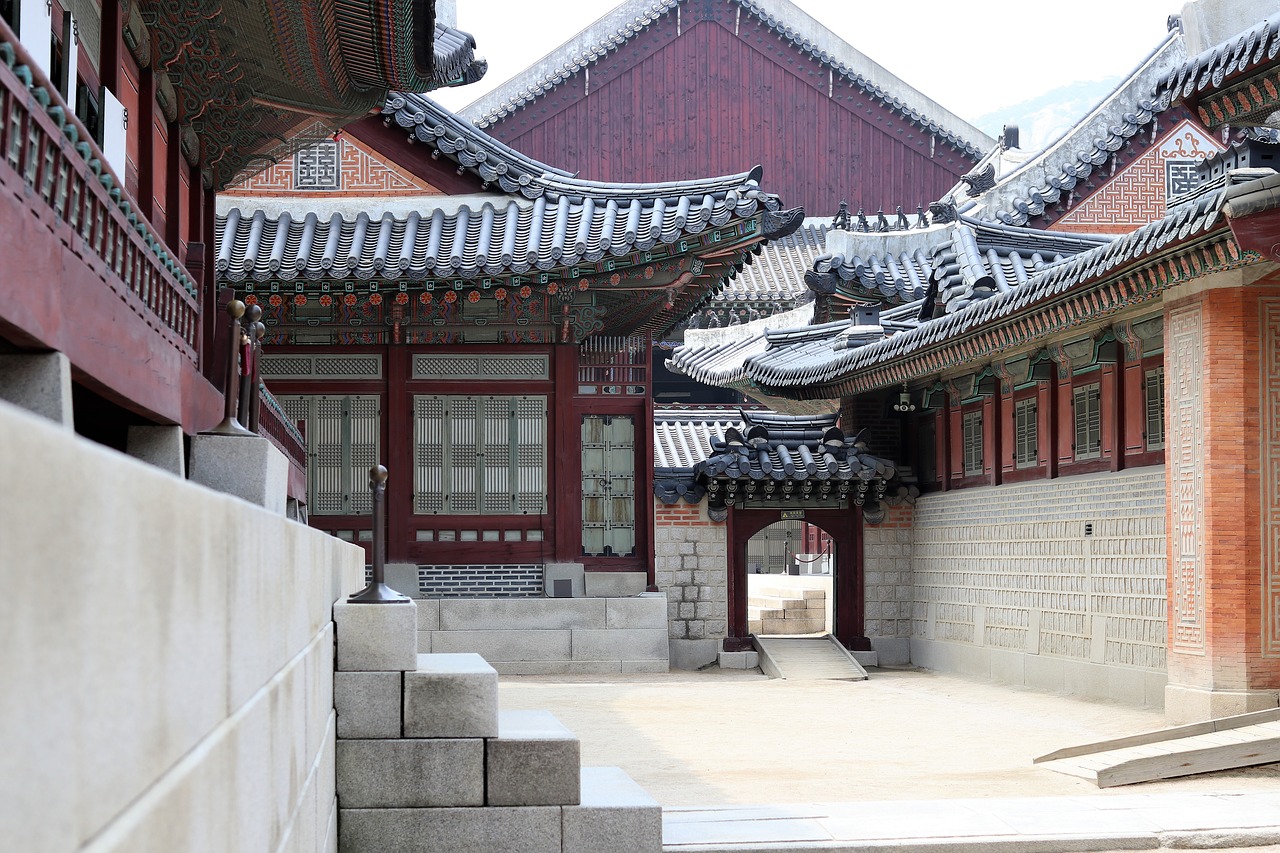 Gyeongbok Rūmai, Rūmai, Uždraustasis Miestas, Korėja, Tradicinis, Korėjos Respublika, Namas, Turizmas, Korėjiečių Namas, Korėjiečių Kalba