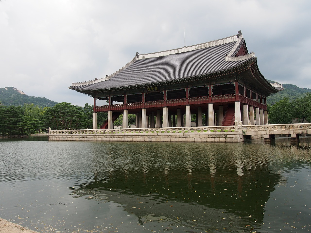 Gyeongbok Rūmai, Kyng-Bokkung Gyeonghoeru, Gyeonghoeru, Nemokamos Nuotraukos,  Nemokama Licenzija