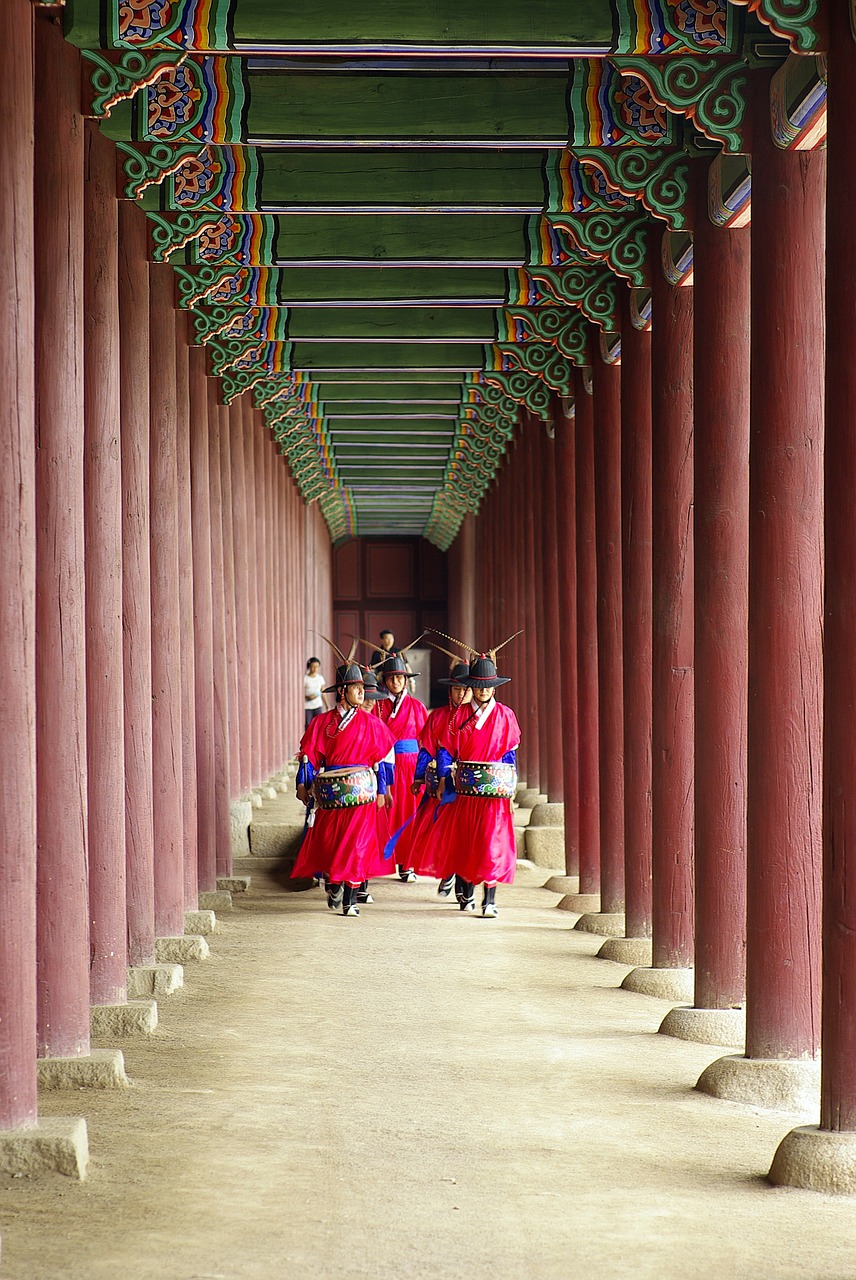 Gyeongbok Rūmai,  Tradicinis,  Kraštovaizdis,  Asija,  Korėjos Respublika,  Tempel, Nemokamos Nuotraukos,  Nemokama Licenzija