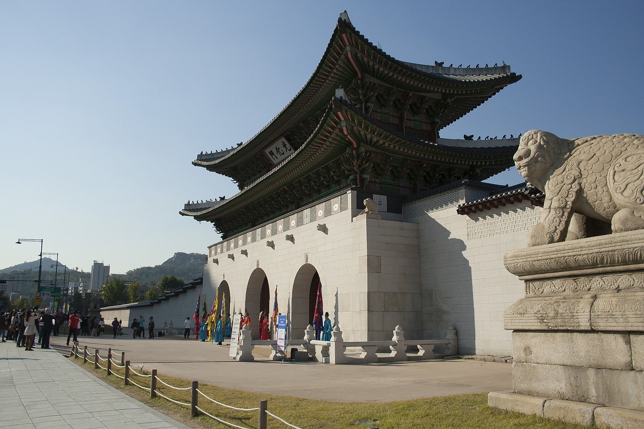 Gyeongbok Rūmai,  Gwanghwamun,  Uždraustasis Miestas,  Seulas,  Architektūra,  Korėjos Respublika,  Haitai,  Liukas,  Senoji Mokykla, Nemokamos Nuotraukos