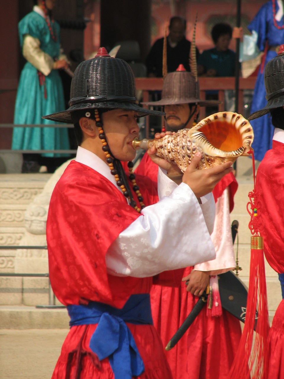 Gyeongbokgung, Rūmai, Į Pietus, Seulas, Korėja, Istorinis, Karališkasis, Senovės, Kultūra, Turistinis