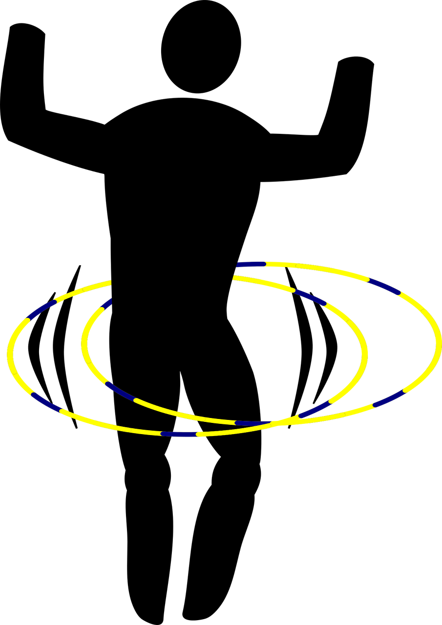 Gyrate, Hula Hoop, Pėsčiųjų, Pėstiesiems, Nemokama Vektorinė Grafika, Nemokamos Nuotraukos,  Nemokama Licenzija