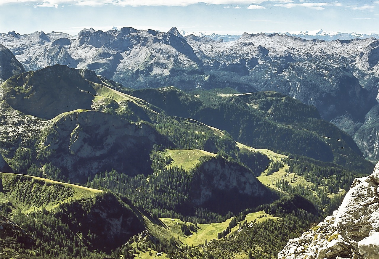 Hagengebirge, Alpių, Berchtesgaden Alps, Berchtesgaden, Berchtesgadeno Nacionalinis Parkas, Masyvas, Vaizdas, Nacionalinis Parkas, Bavarija, Berchtesgadener Žemės