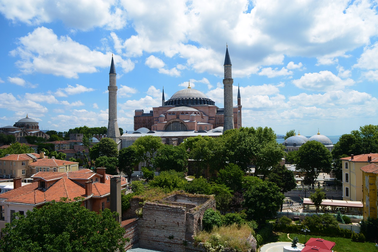 Hagia Sophia,  Sultanahmet,  Ir Iš Viešbučio, Nemokamos Nuotraukos,  Nemokama Licenzija