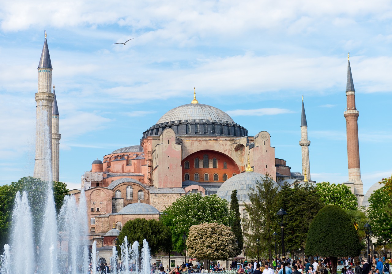 Hagia Sophia, Istanbulas, Turkija, Minaretas, Bažnyčia, Katedra, Ortodoksas, Kelionė, Keliautojas, Piligrimystė