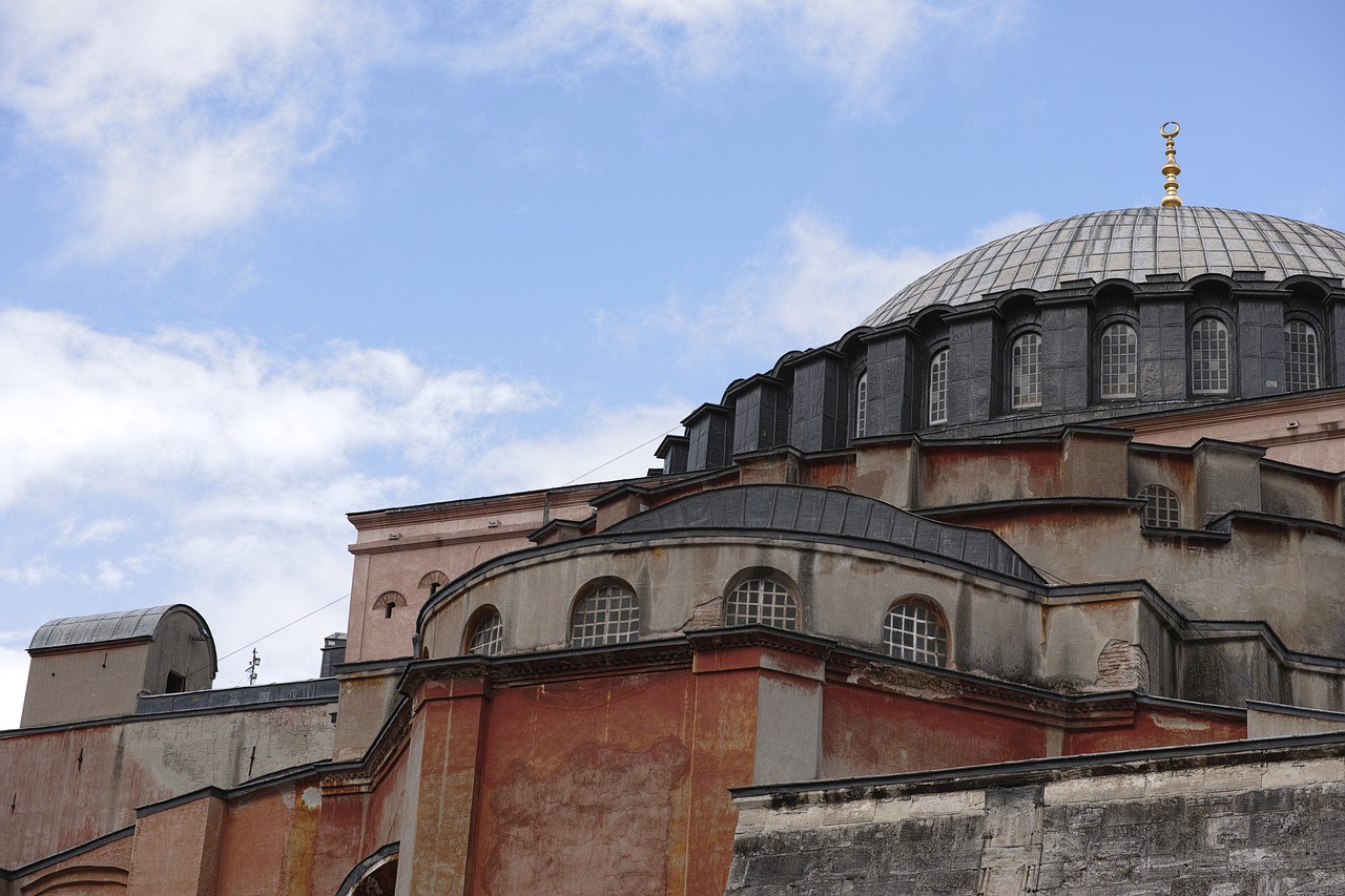 Hagia Sophia, Cami, Bažnyčia, Nuotrauka, Turkija, Istanbulas, Sultanahmet, Architektūra, Kupolas, Istorinis Miestas