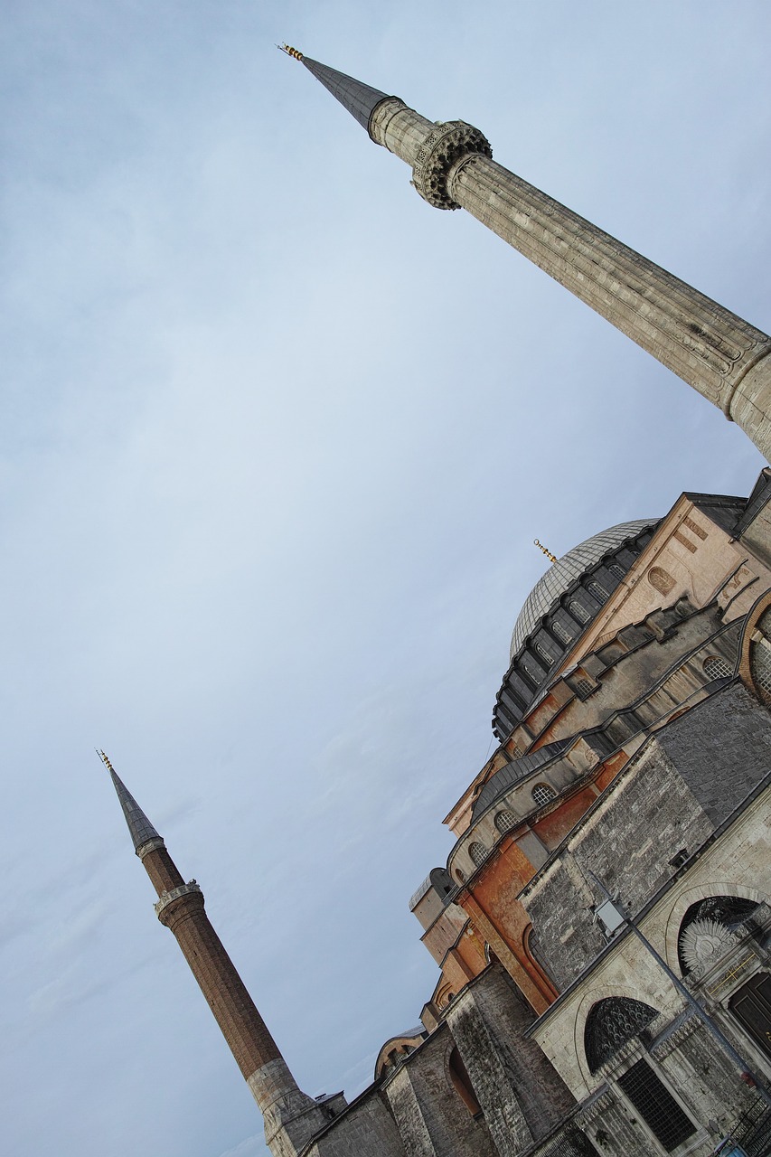 Hagia Sophia, Bažnyčia, Muziejus, Jėzus, Cami, Minaretas, Istanbulas, Turkija, Architektūra, Religija