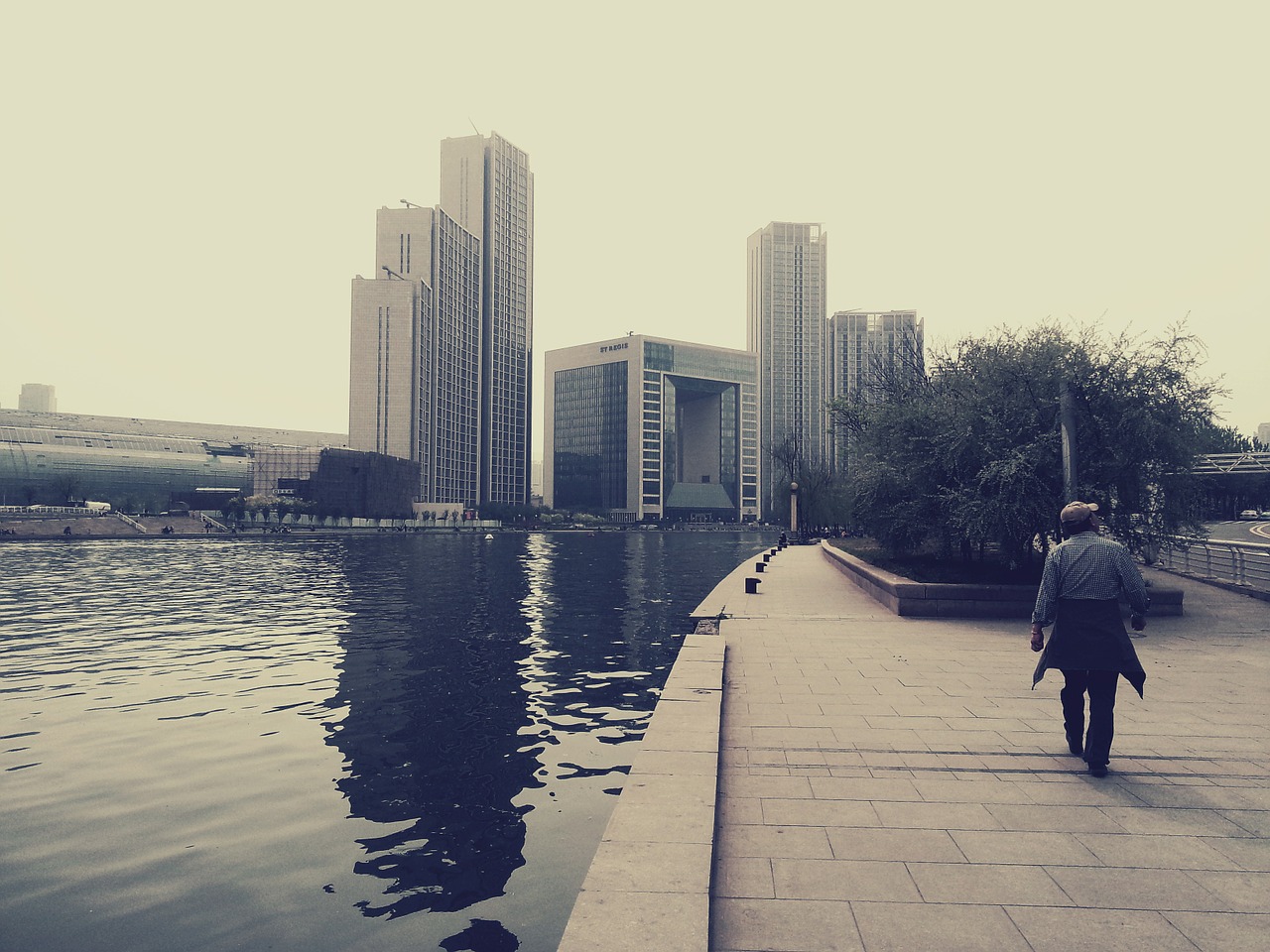 Haihe, Riverside, Tianjin Įlankos Aikštė, Upės Centras Plaza, Nemokamos Nuotraukos,  Nemokama Licenzija