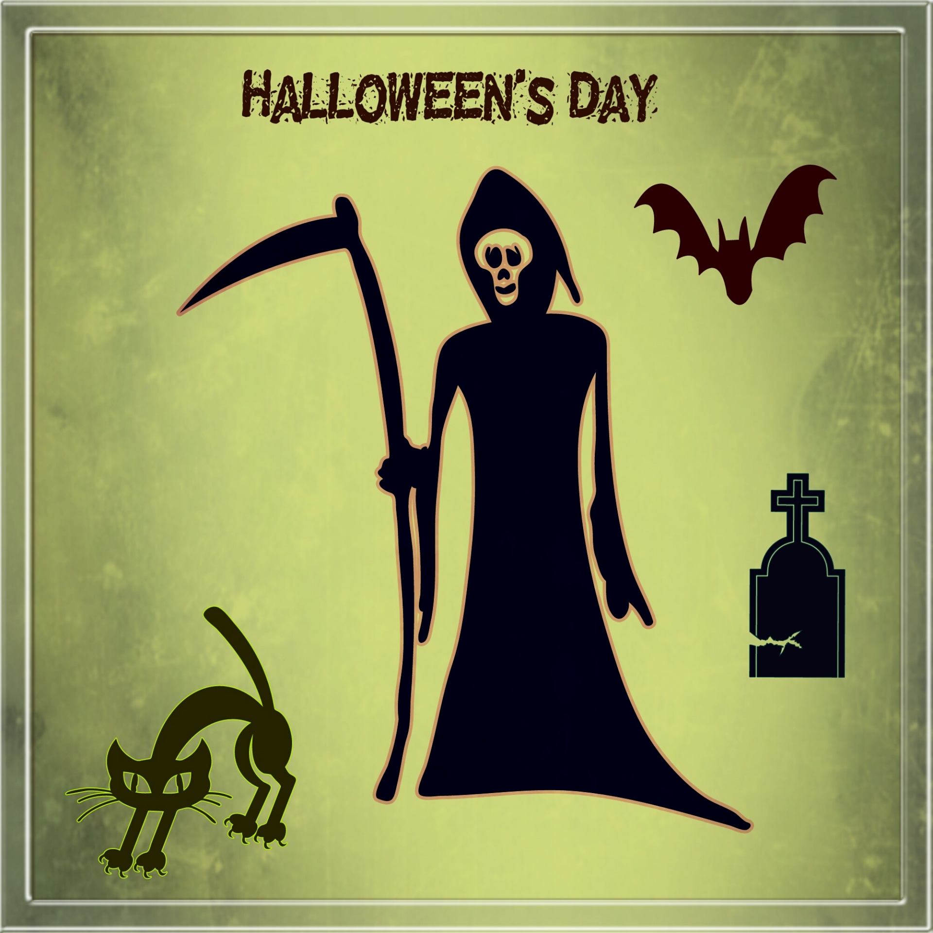 Halloween,  Vaiduoklis,  Spiritai,  Tradicija,  Moliūgas,  Kultūra,  Apdaila,  Sveikinimas & Nbsp,  Kortelė,  Halloween