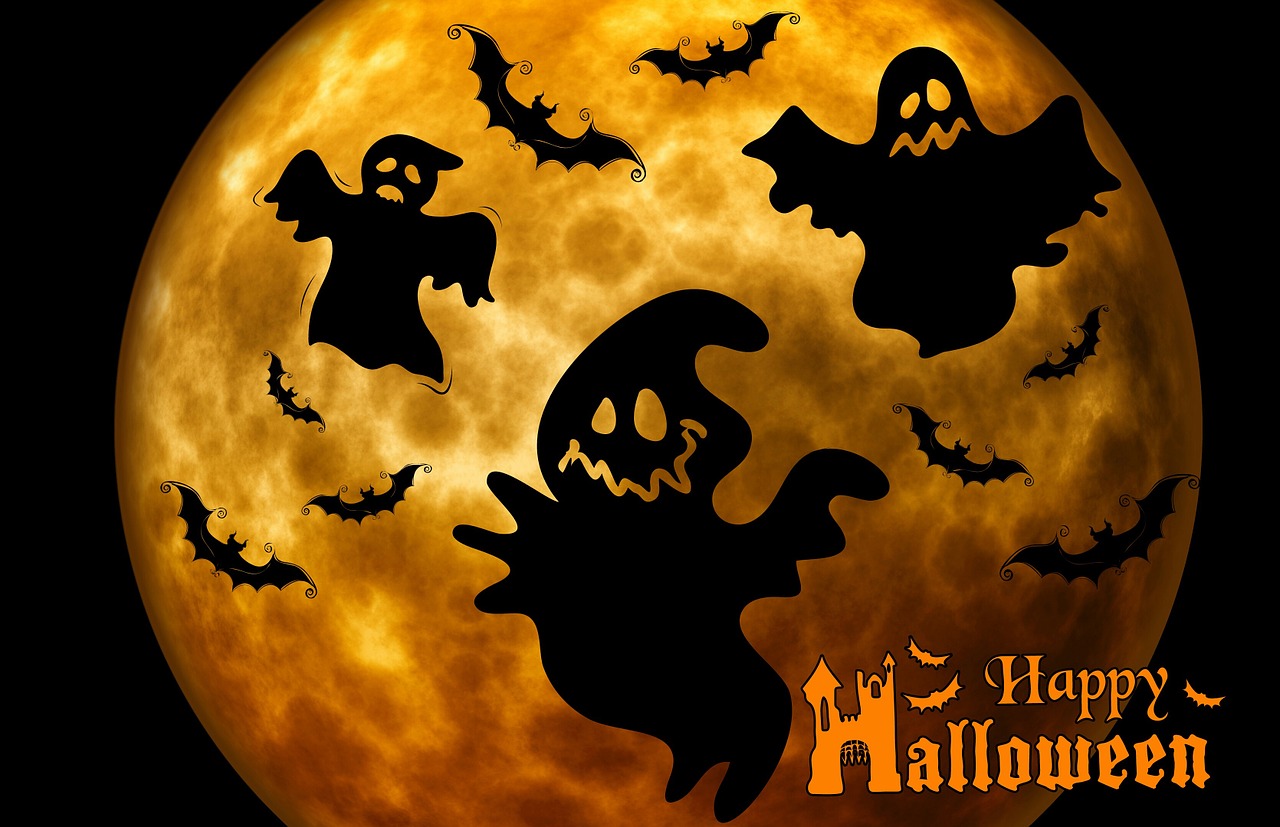 Halloween, Vaiduoklis, Keista, Sirrealis, Atmosfera, Creepy, Siluetas, Laimingas Halloween, Vaiduoklis, Nemokamos Nuotraukos