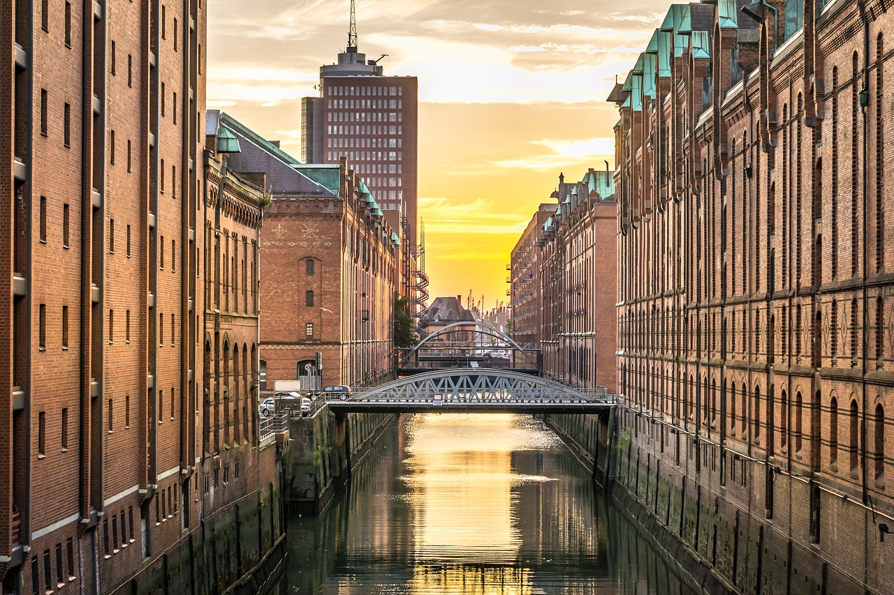 Hamburgas, Speicherstadt, Vanduo, Namai, Vokietija, Miesto Kelionė, Šventė, Architektūra, Nemokamos Nuotraukos,  Nemokama Licenzija