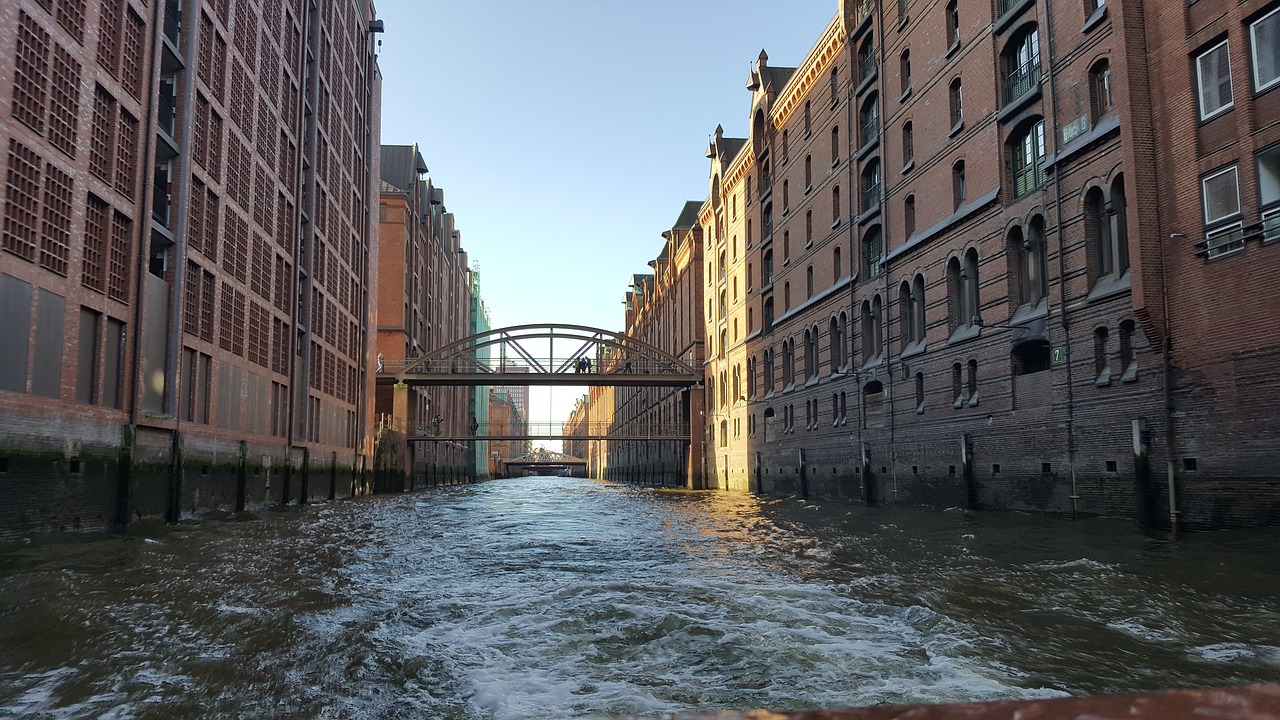 Hamburg,  Speicherstadt,  Valtis,  Jūra,  Vandens,  Architektūra,  Miestas,  Statyba,  Kelionė,  Metai