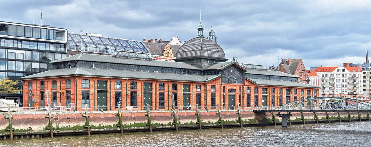 Hamburg,  Žuvų Aukcionas Salė,  Pastatas, Nemokamos Nuotraukos,  Nemokama Licenzija