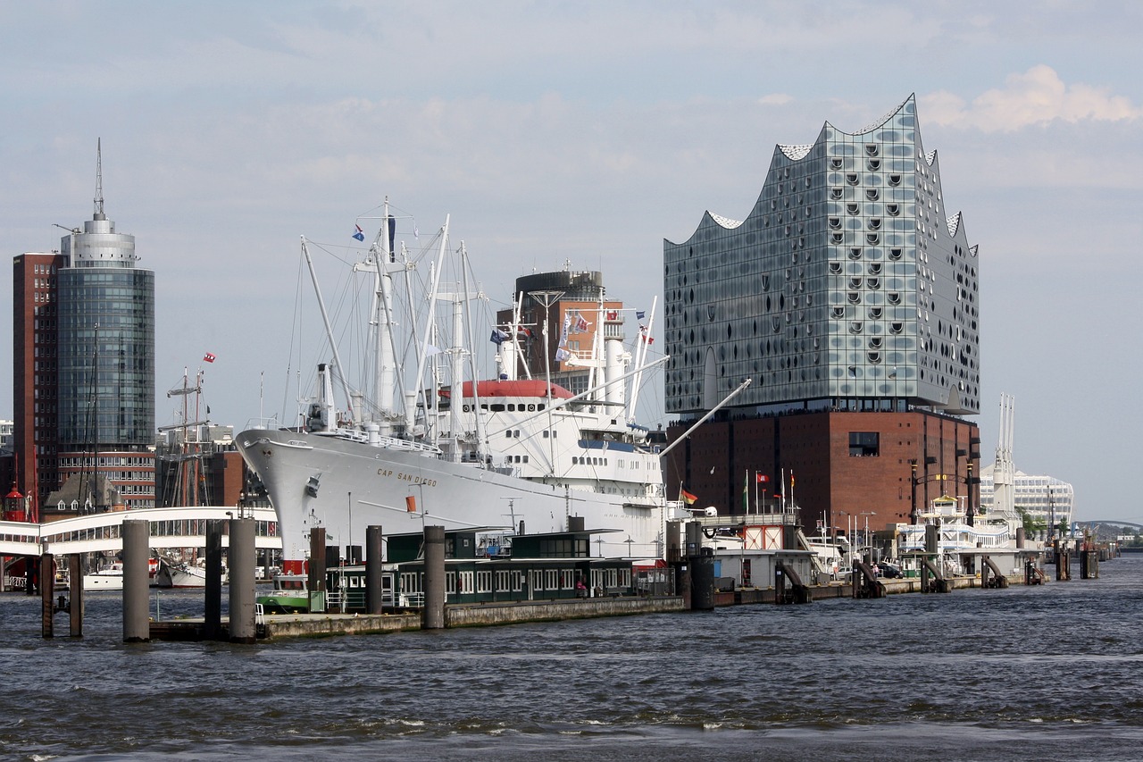 Hamburg,  Elbės Filharmonija,  Apriboti San Diego,  Hanzos Miestas Hamburgas,  Uosto Kruizinių,  Uosto Motyvai,  Žymus Objektas,  Architektūra,  Hambergas Symphony,  Hh