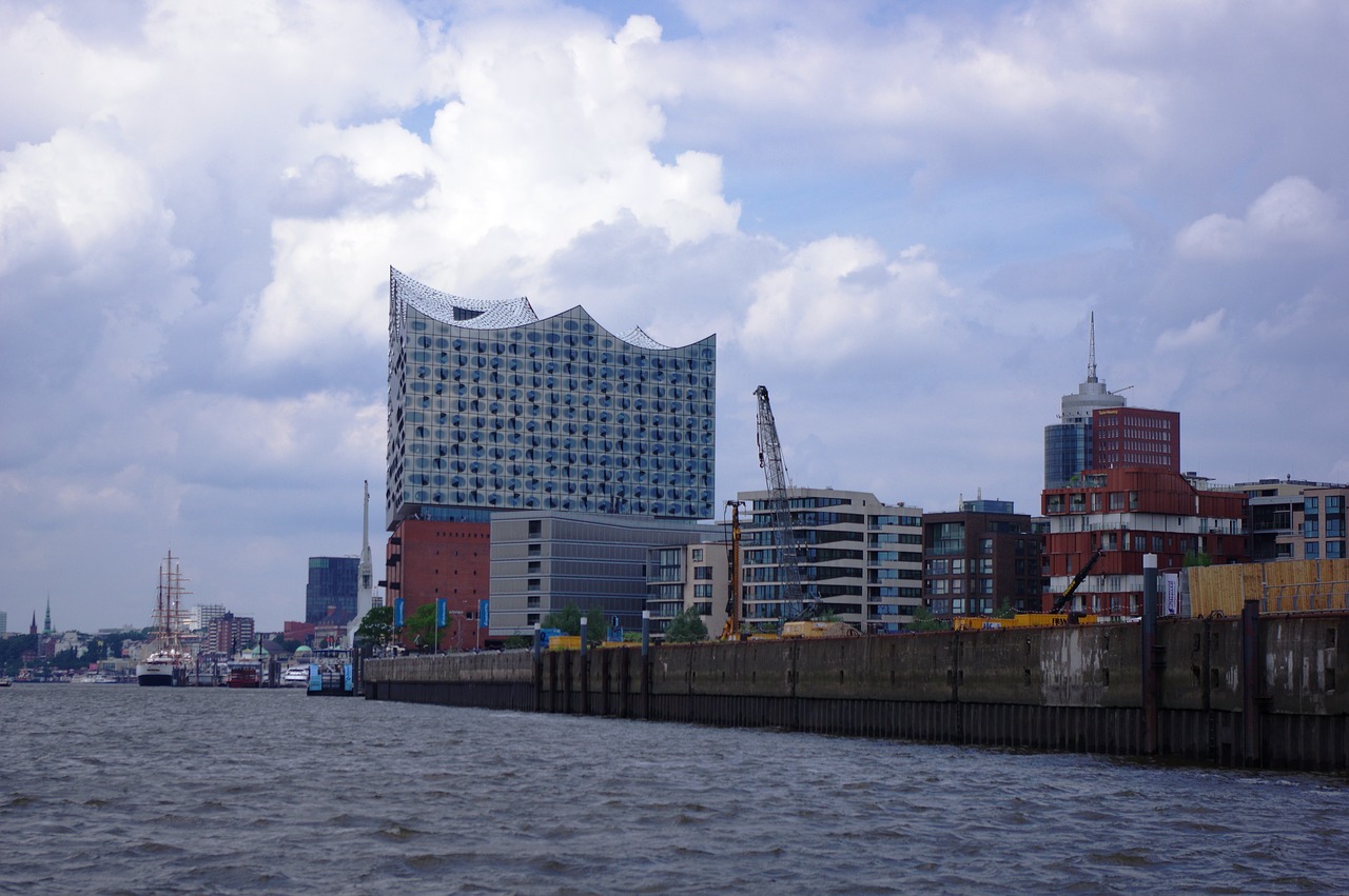 Hamburg,  Miestas,  Architektūra,  Statyba,  Vokietija,  Speicherstadt,  Vandens,  Upė,  Žymus Objektas,  Europa