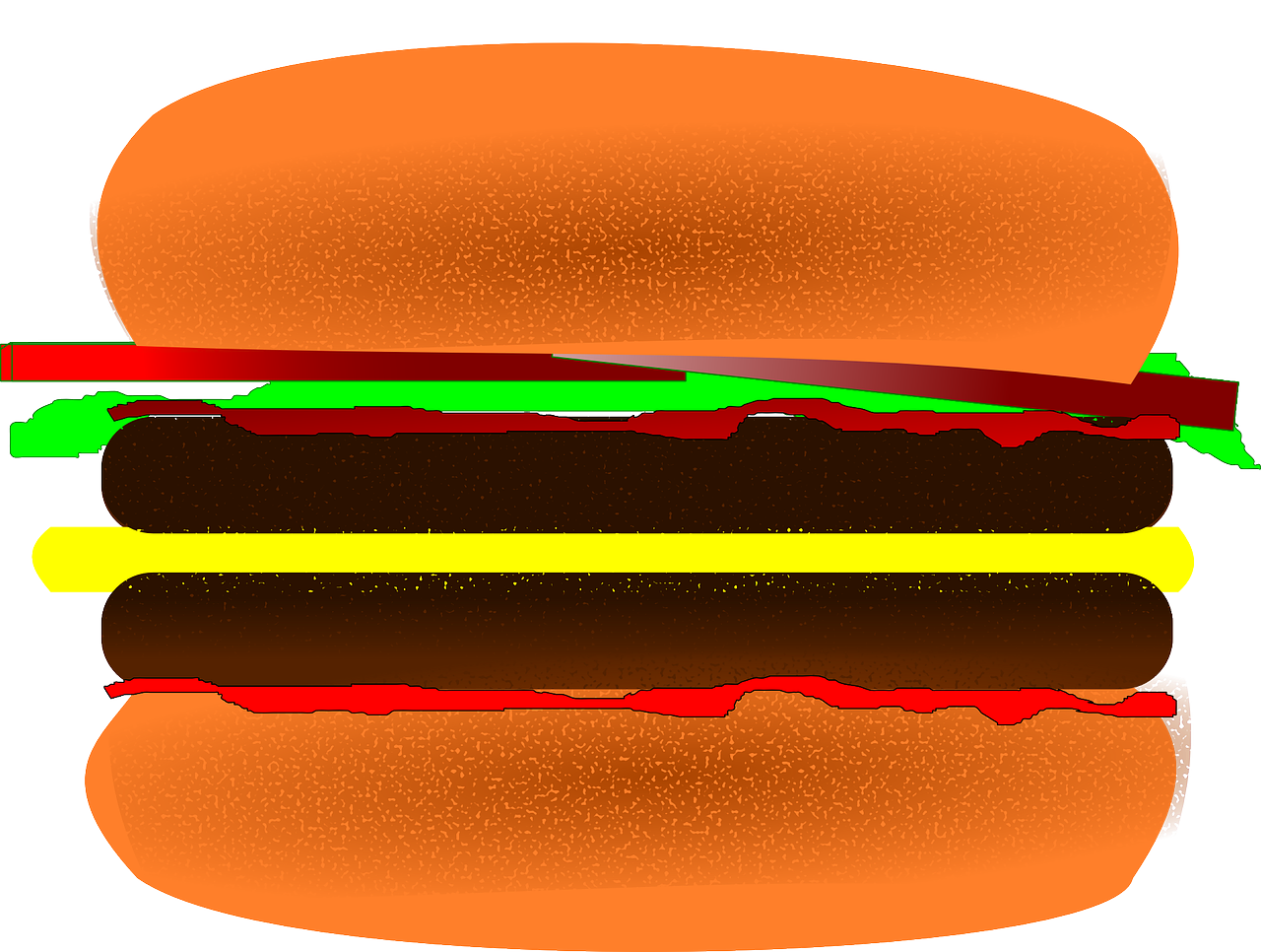 Mėsainis, Cheeseburger, Maistas, Nesveikas Maistas, Greitas Maistas, Mcdonalds, Nemokama Vektorinė Grafika, Nemokamos Nuotraukos,  Nemokama Licenzija