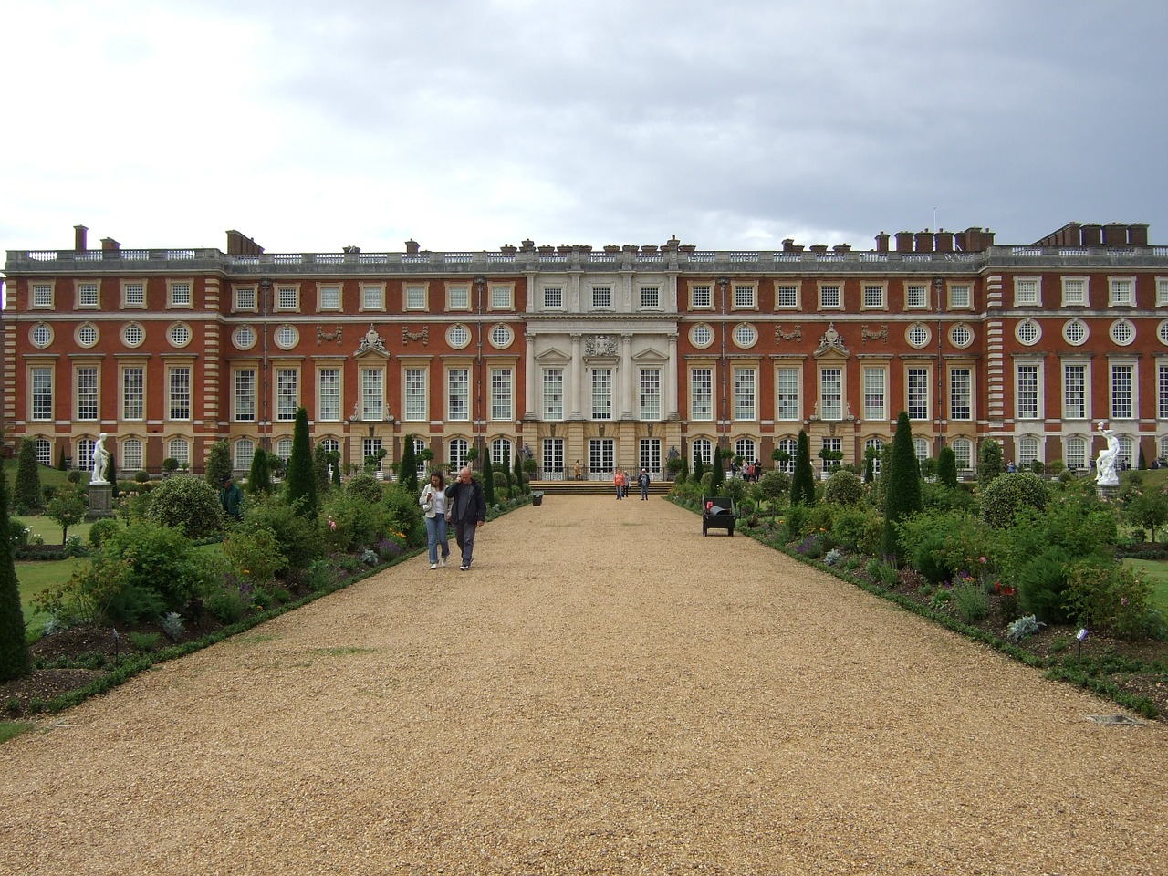 Hampton Court Palace, Rūmai, Hampton, Henry, Pastatas, Karalius, Senovės, Eksterjeras, Richmond, Wolsey